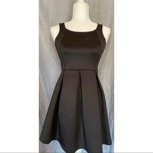 Express Silk Black Dress